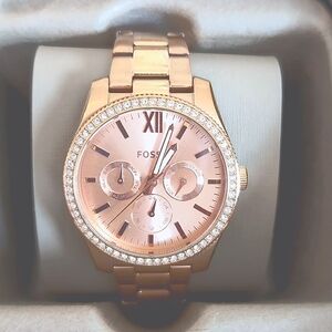 Fossil Women's Rose Gold Watch